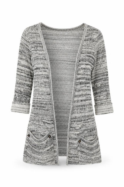 Womens UK Size 8 River Island Grey Cardigan Jumper