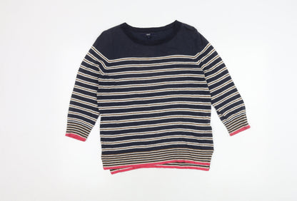Womens UK Size 10 NEXT Multicoloured Pullover Jumper