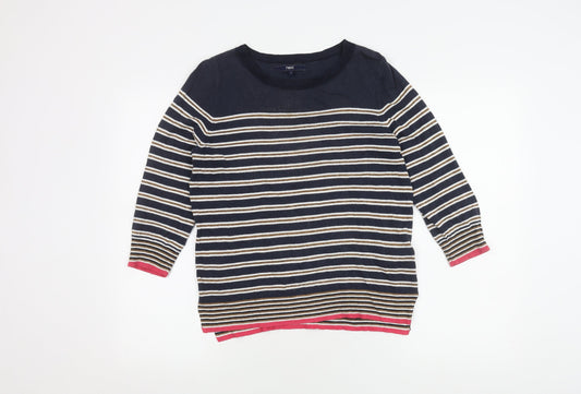 Womens UK Size 10 NEXT Multicoloured Pullover Jumper