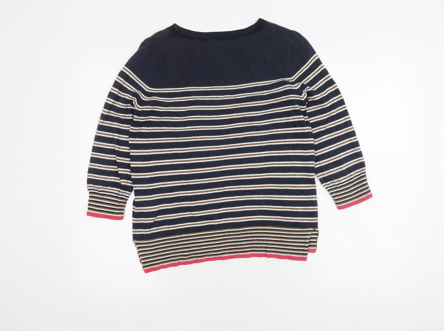 Womens UK Size 10 NEXT Multicoloured Pullover Jumper