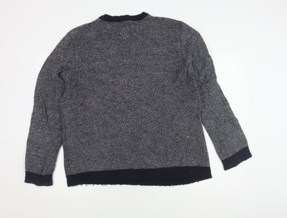 Fat Face Men's Blue XL Pullover Jumper