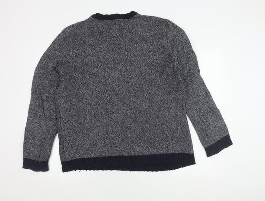 Fat Face Men's Blue XL Pullover Jumper