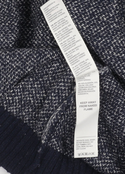 Fat Face Men's Blue XL Pullover Jumper