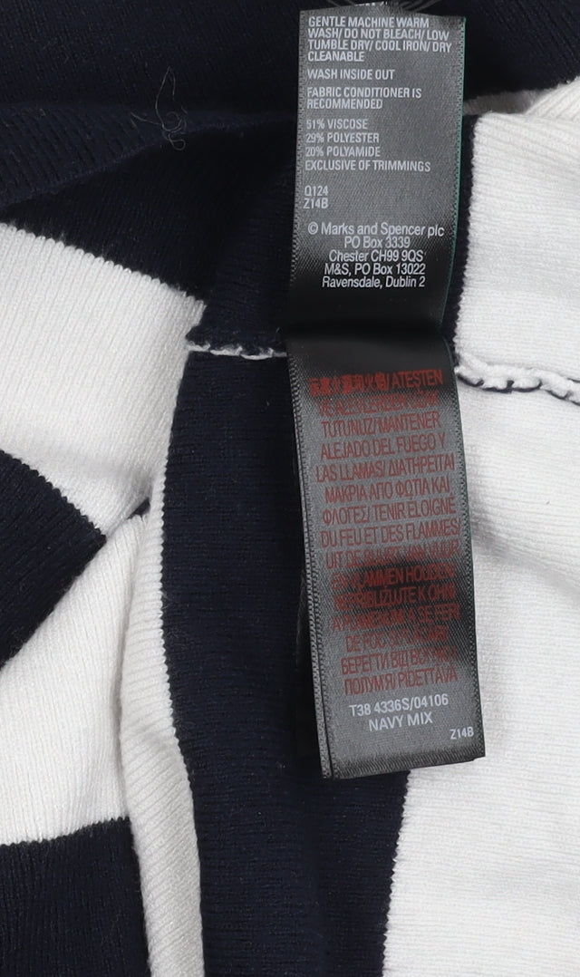 Womens UK Size L Marks and Spencer Multicoloured  Jumper