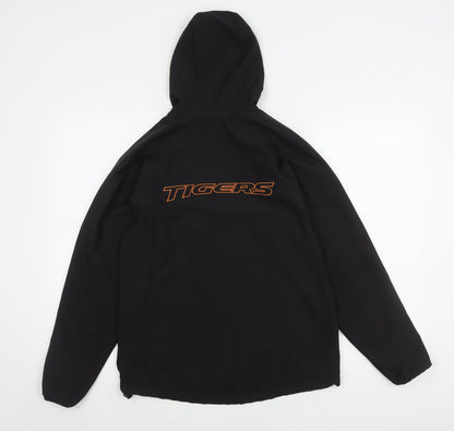 XBlades Boys Black Basic Jacket Size 12 Rugby Hooded