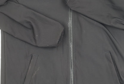 XBlades Boys Black Basic Jacket Size 12 Rugby Hooded