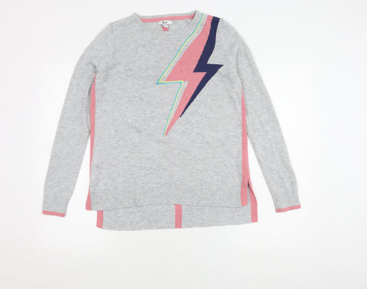 Khost Women's Grey Pullover Jumper Size 8