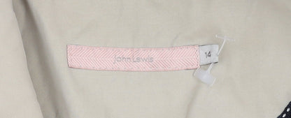 John Lewis Women's Beige Parka Jacket Size 12