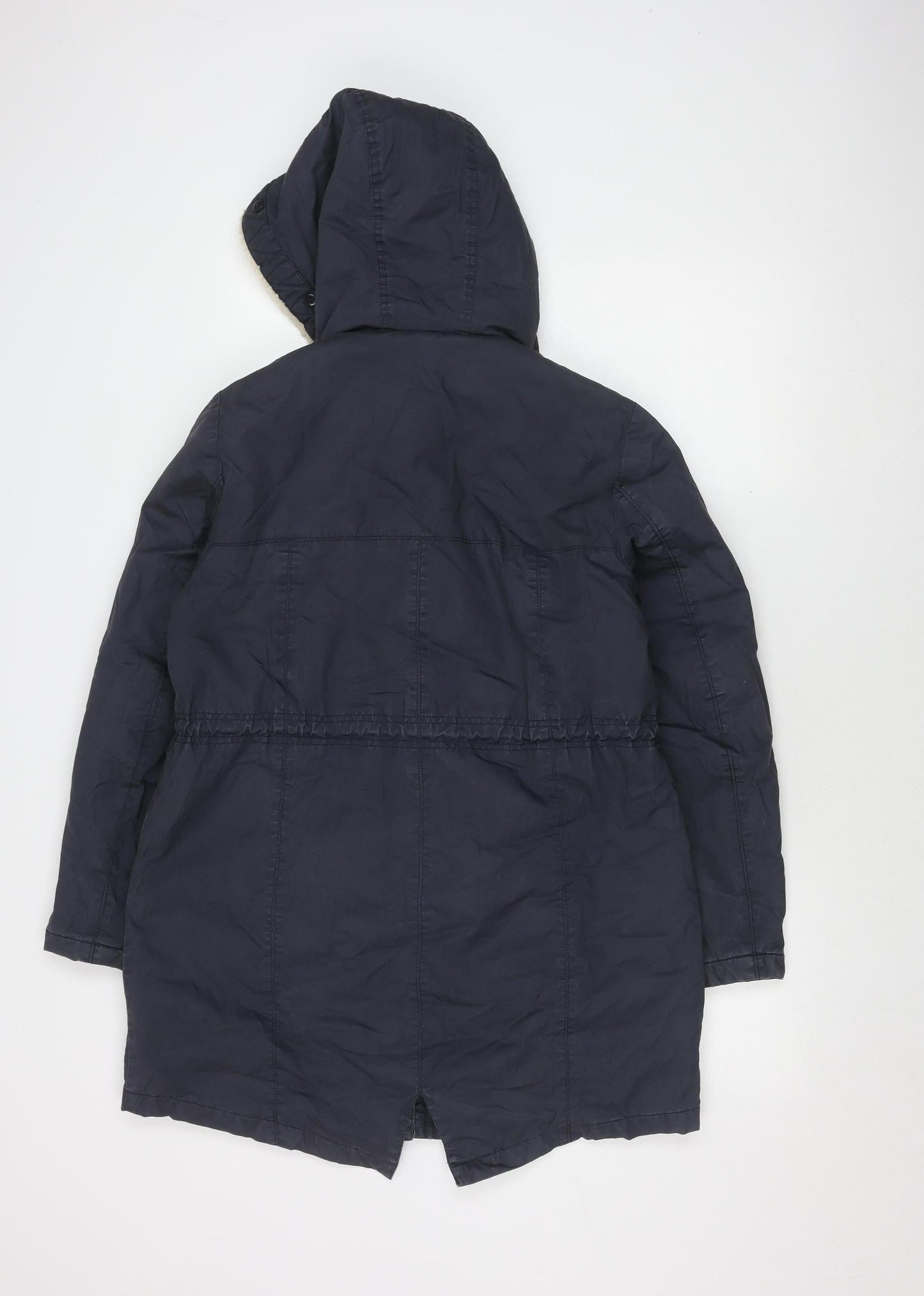 Lauren Ralph Lauren Women's Blue Parka Jacket - Size S