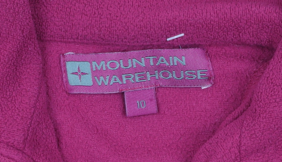 Womens UK Size 10 Mountain Warehouse Pink Pullover Sweatshirt