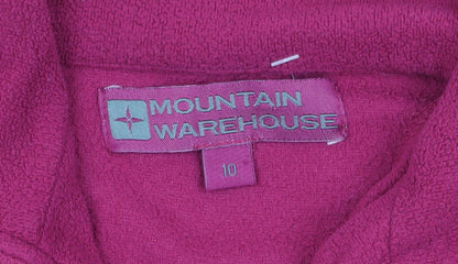 Womens UK Size 10 Mountain Warehouse Pink Pullover Sweatshirt