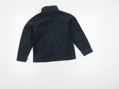 Trespass Boys Black Fleece Jacket 6 Years - Casual All Seasons