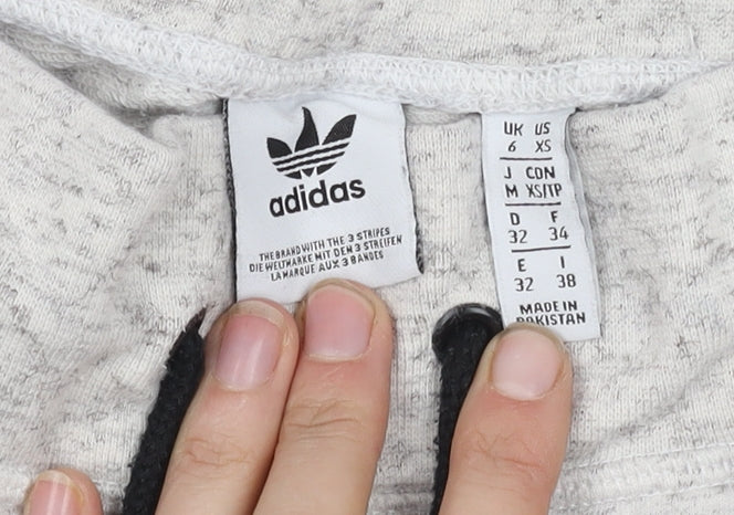 Adidas Unisex Kids Grey Jogger Trousers XS