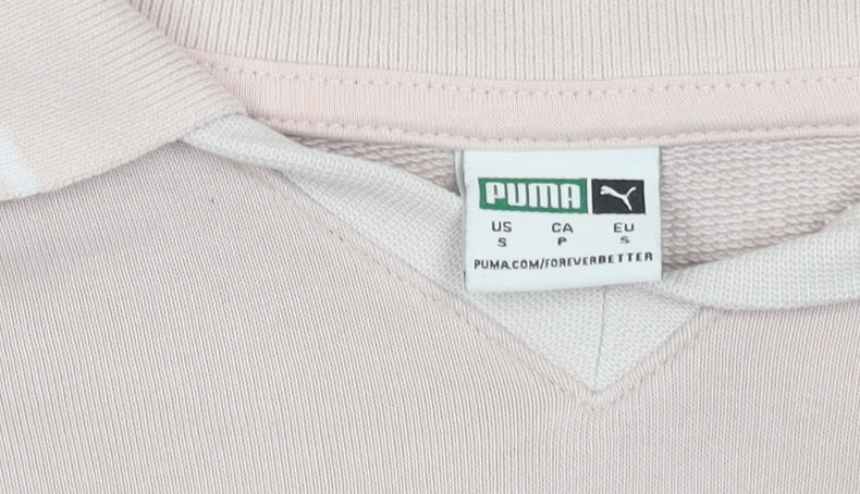 Puma Beige Women's Pullover Sweatshirt, Size S
