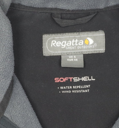 Mens UK Size S Regatta Black Softshell