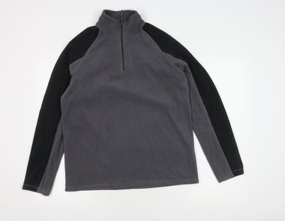Mens UK Size S Mountain Warehouse Grey Pullover Sweatshirt