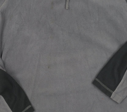 Mens UK Size S Mountain Warehouse Grey Pullover Sweatshirt