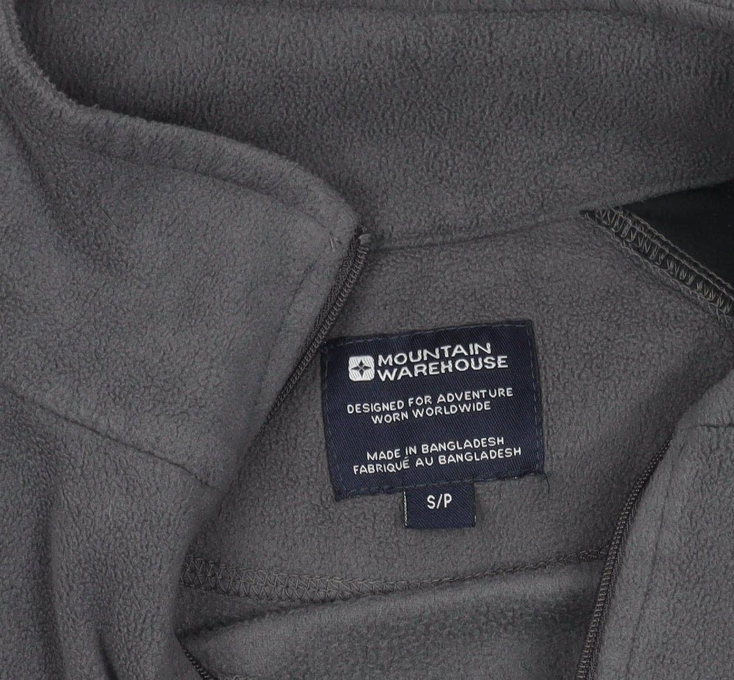 Mens UK Size S Mountain Warehouse Grey Pullover Sweatshirt
