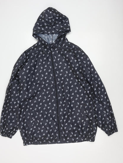 Womens UK Size M Arctic Storm Black Puffer Jacket