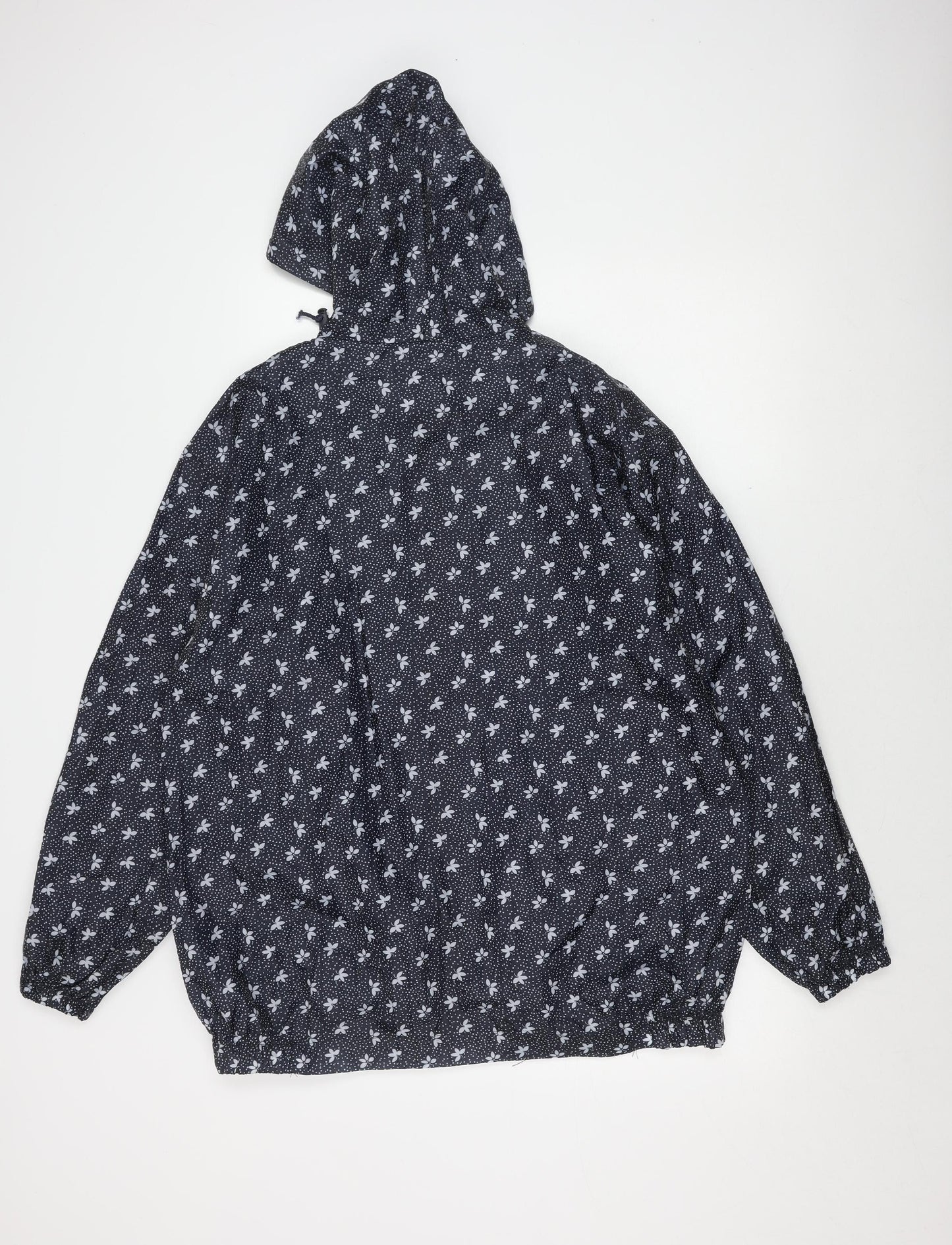 Womens UK Size M Arctic Storm Black Puffer Jacket