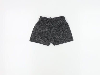 SoulCal & Co Unisex Baby Black Shorts 6-12 Months