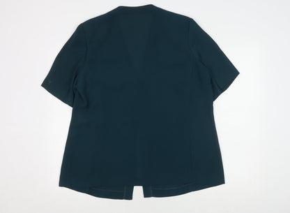 Womens UK Size 18 Eastex Green  Blouse