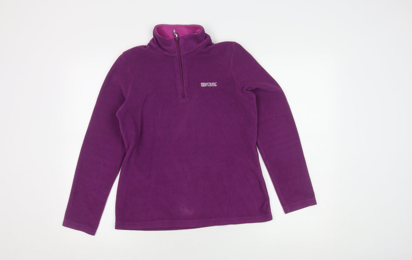 Regatta Women's Purple Fleece Pullover Sweatshirt Size 10
