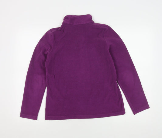 Regatta Women's Purple Fleece Pullover Sweatshirt Size 10