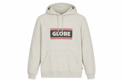 Globe Men's Beige Pullover Hoodie XS Logo Skateboarding