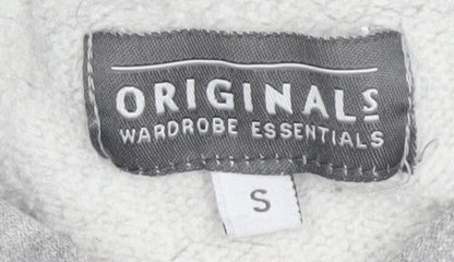 ORIGINALS Grey Men's S Pullover Hoodie