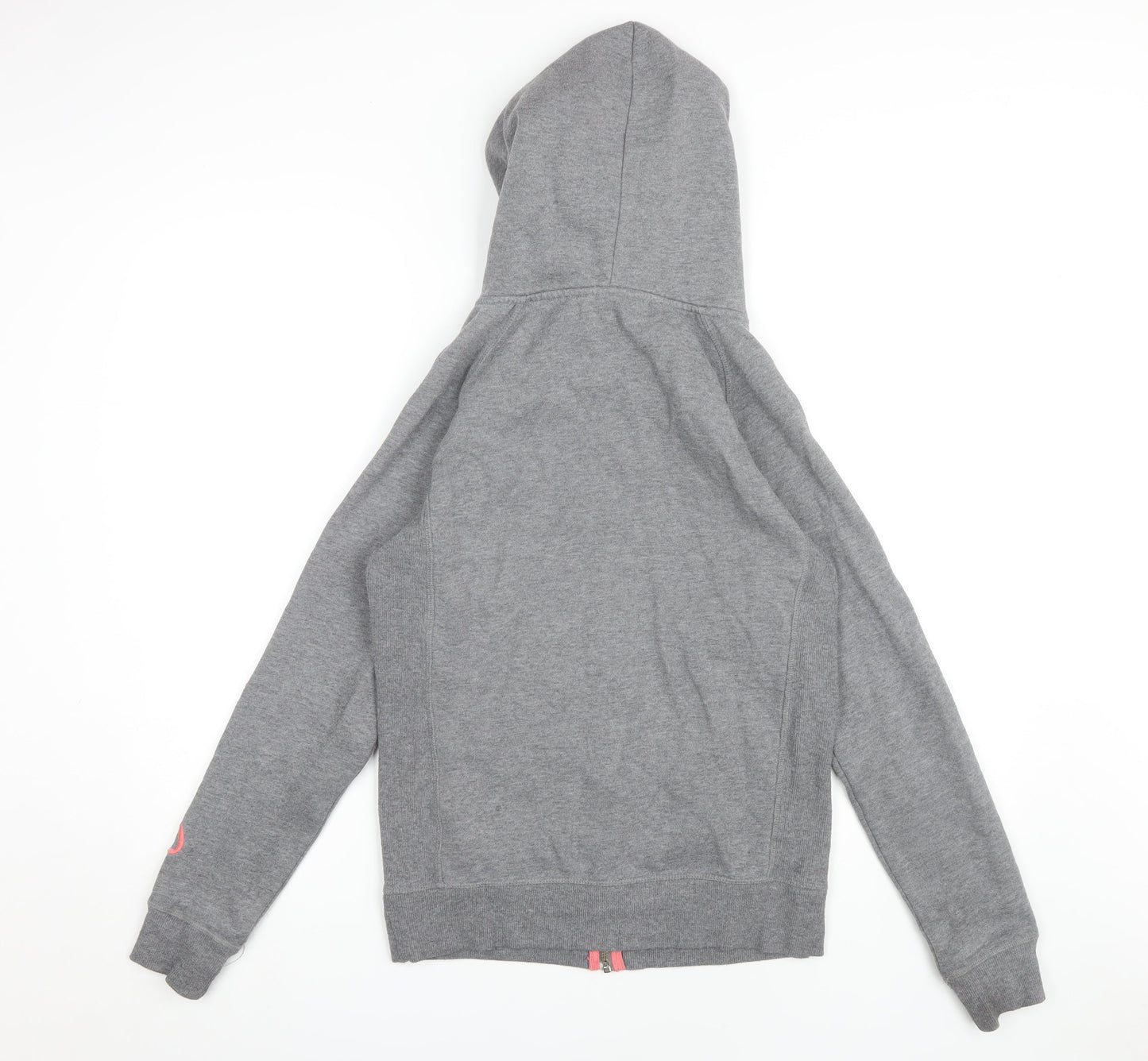 Animal Grey Full Zip Hoodie Women Size 10 Casual