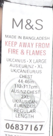 Marks and Spencer Men's Grey XL Pullover Jumper