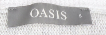 Womens UK Size S Oasis Ivory  Jumper