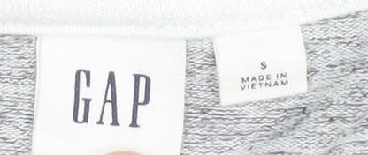 Gap Women's Grey Crew Neck Pullover Jumper, Size S