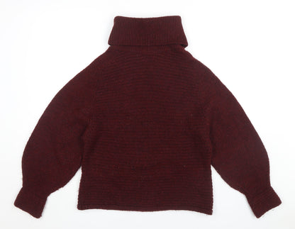 Womens UK Size M MNG Red Pullover Jumper