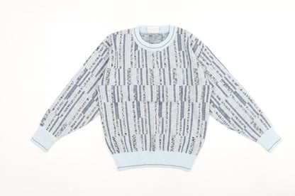 Pierre Sangan Men's Multicoloured Pullover Jumper M