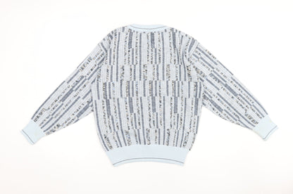 Pierre Sangan Men's Multicoloured Pullover Jumper M