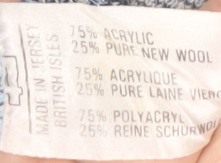 Pierre Sangan Men's Multicoloured Pullover Jumper M