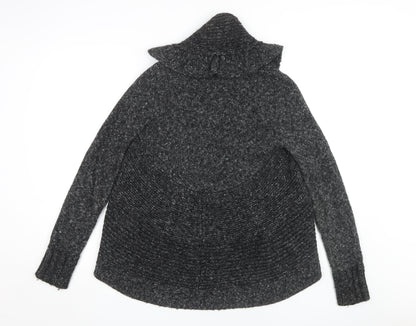 Laura Ashley Women’s Grey Cardigan, Size 8, Knit Style