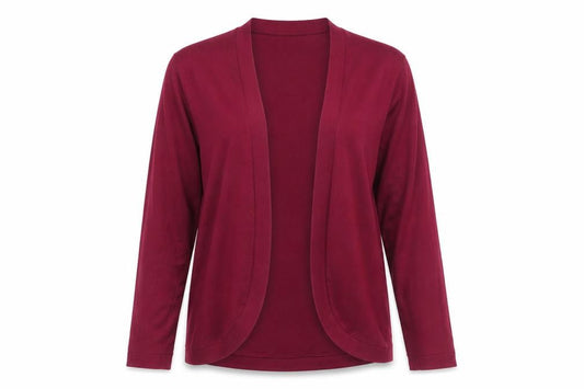 Womens UK Size 12 EAST Red Cardigan Jumper