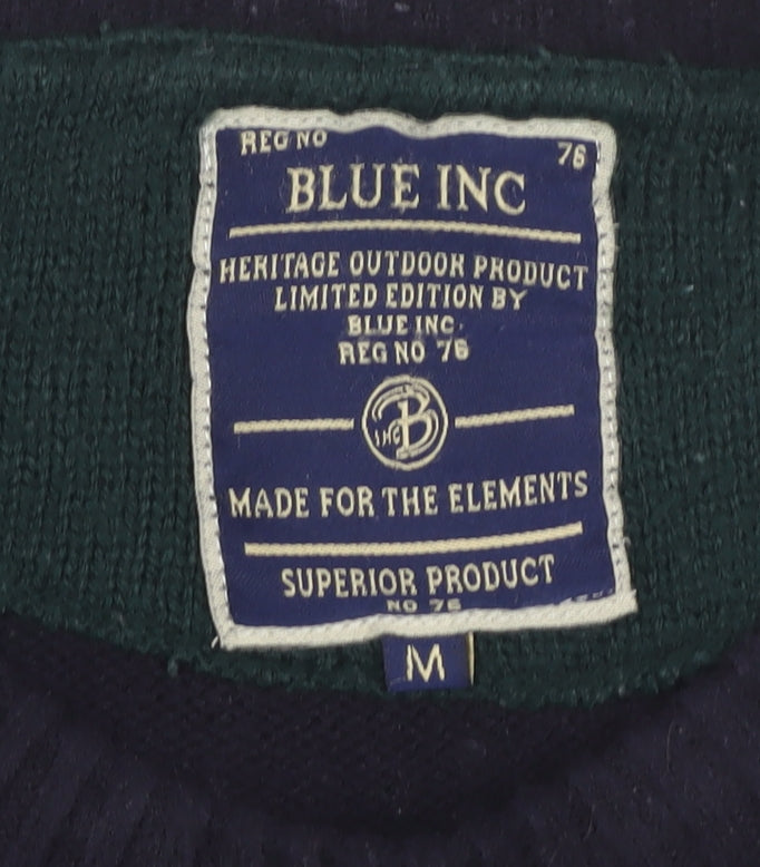 Blue Inc Men's Multicoloured M Pullover Jumper