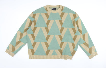 ASOS Men's Multicoloured S Pullover Jumper Knit