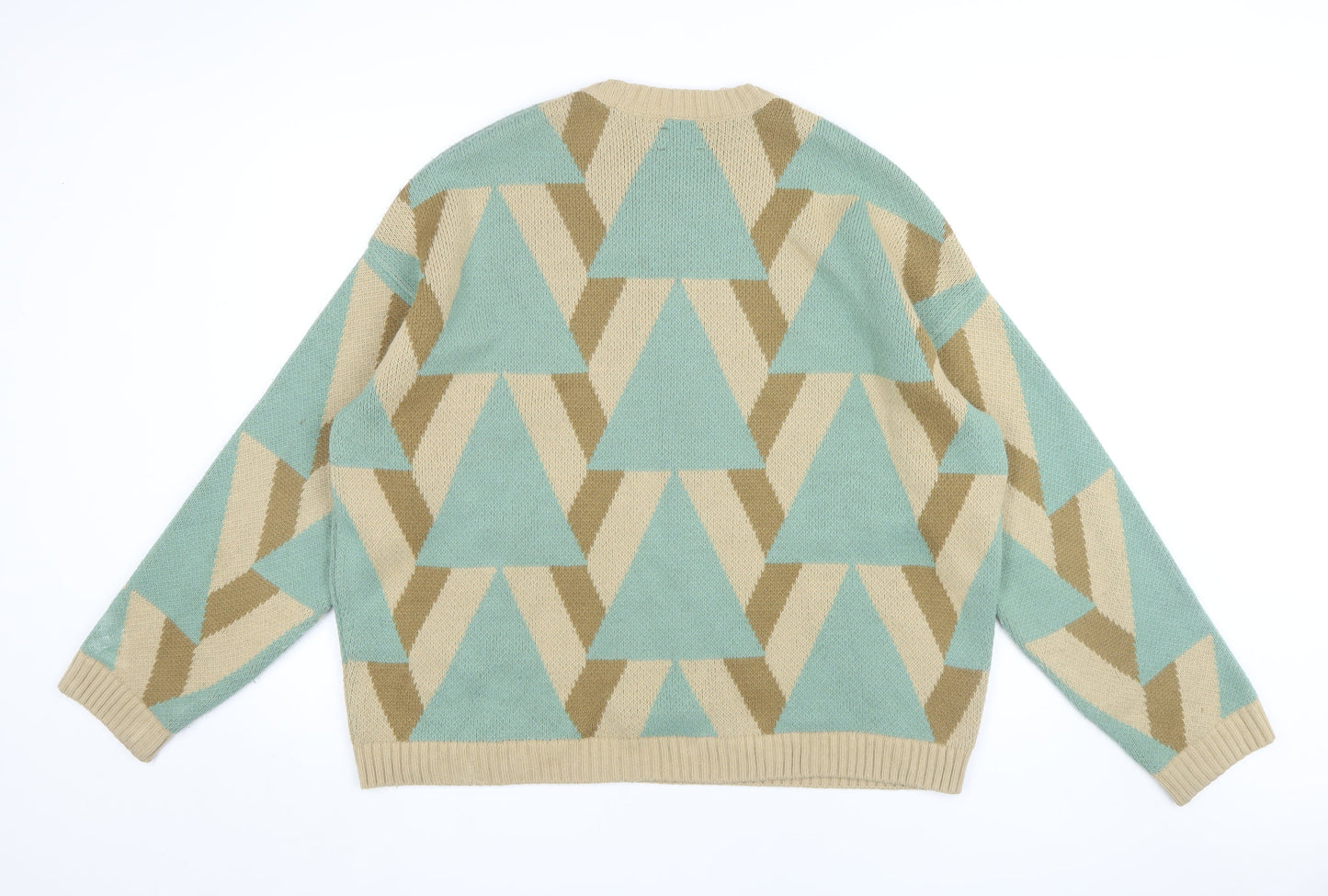 ASOS Men's Multicoloured S Pullover Jumper Knit