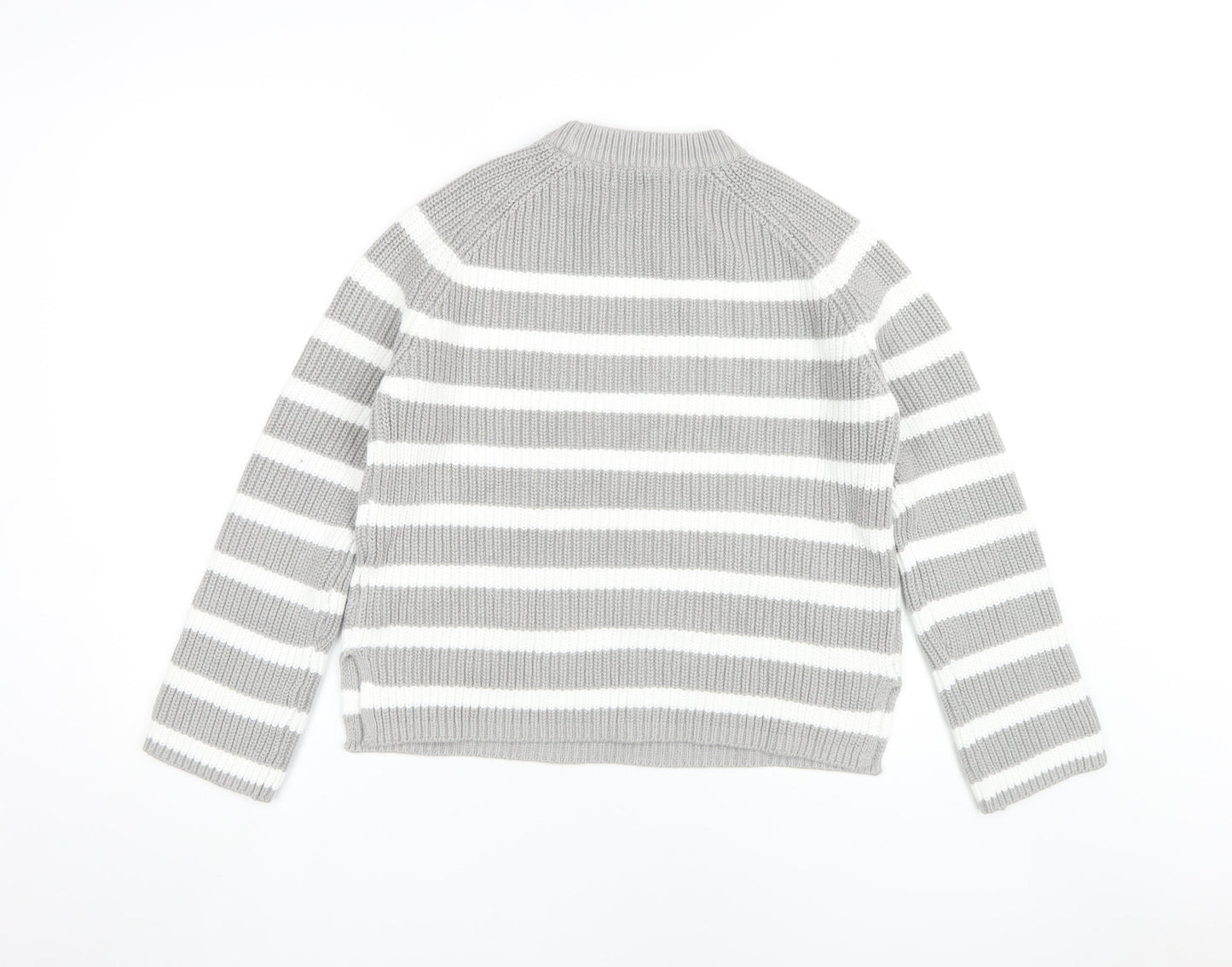 Womens UK Size S Marks and Spencer Grey Pullover Jumper