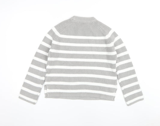 Womens UK Size S Marks and Spencer Grey Pullover Jumper
