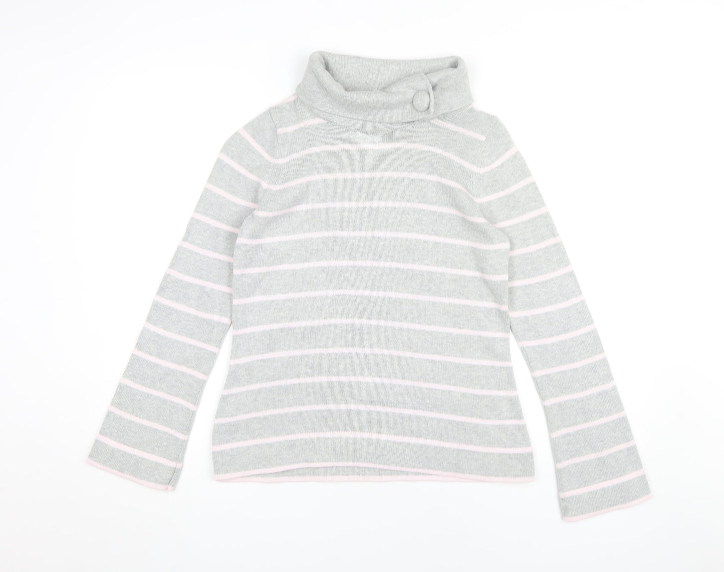 Womens UK Size 10 Marks and Spencer Grey Pullover Jumper