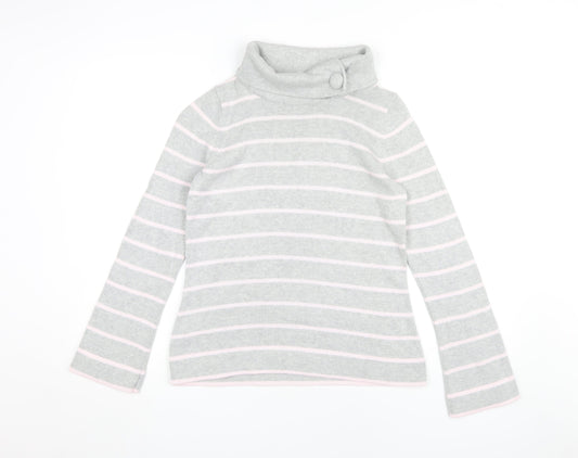 Womens UK Size 10 Marks and Spencer Grey Pullover Jumper