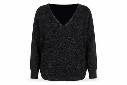 Womens UK Size L Oasis Black Pullover Jumper