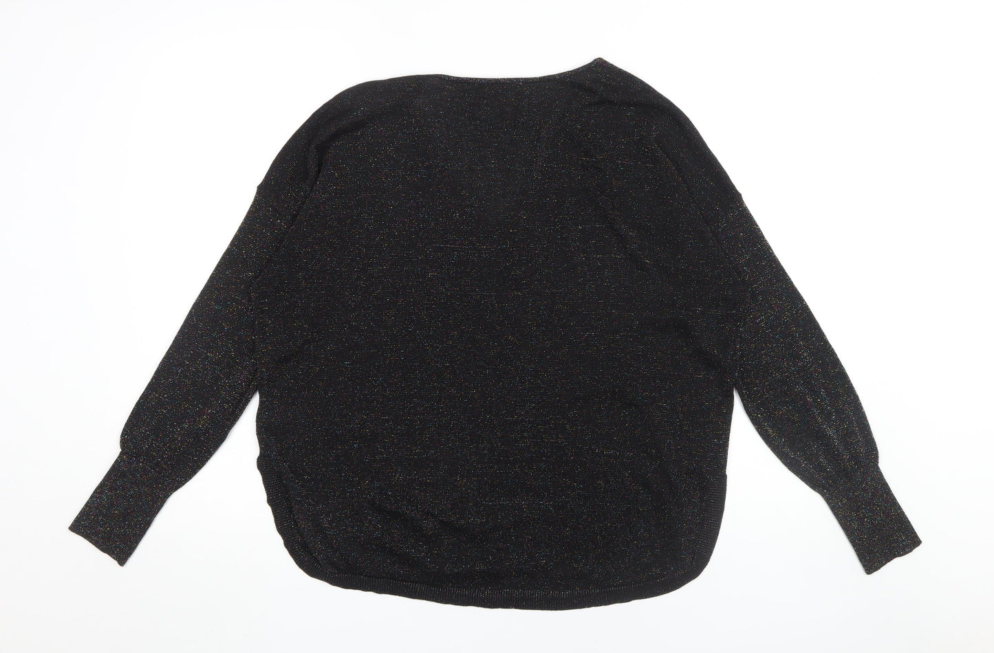 Womens UK Size L Oasis Black Pullover Jumper