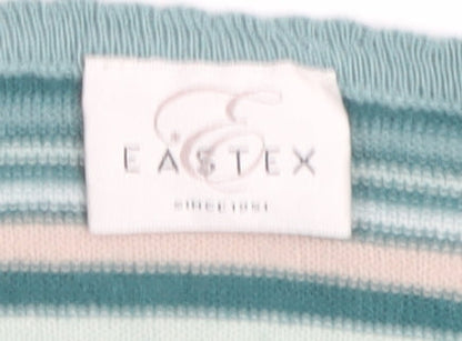 Eastex Women's Multicoloured Striped Pullover Jumper 12